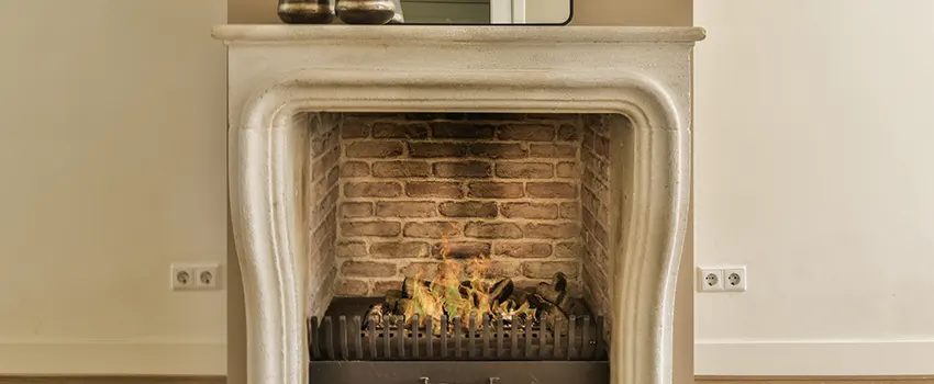 Vintage-style Fireplace Redesign in North Aurora, Illinois